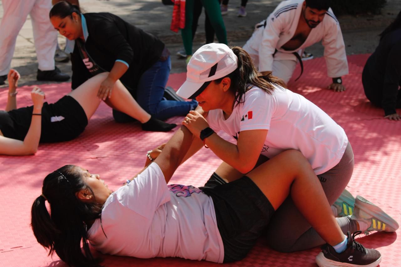San Luis Potosí impulsa el empoderamiento femenino con la clase nacional de defensa personal “mujeres imparables”