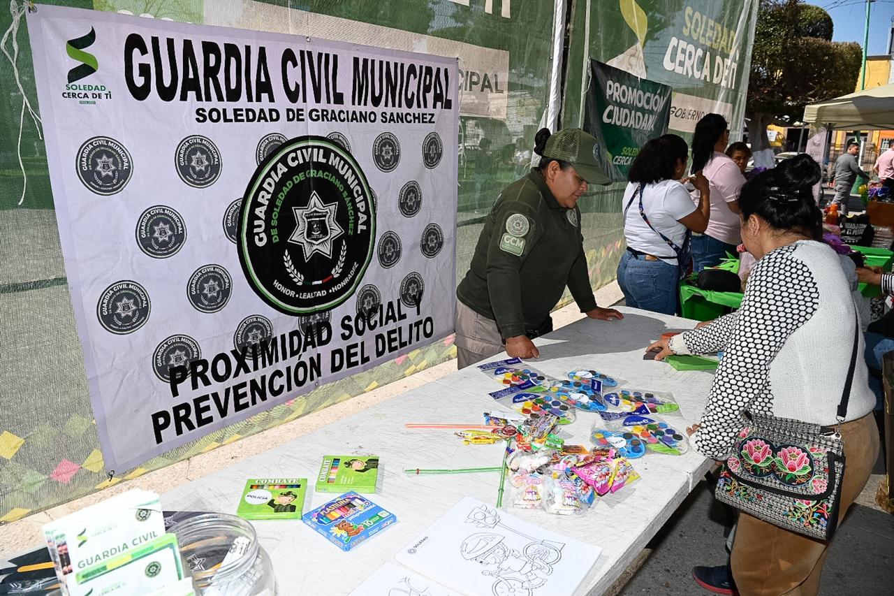 GCM de Soledad da inicio a la “semana morada” en el marco del 8M