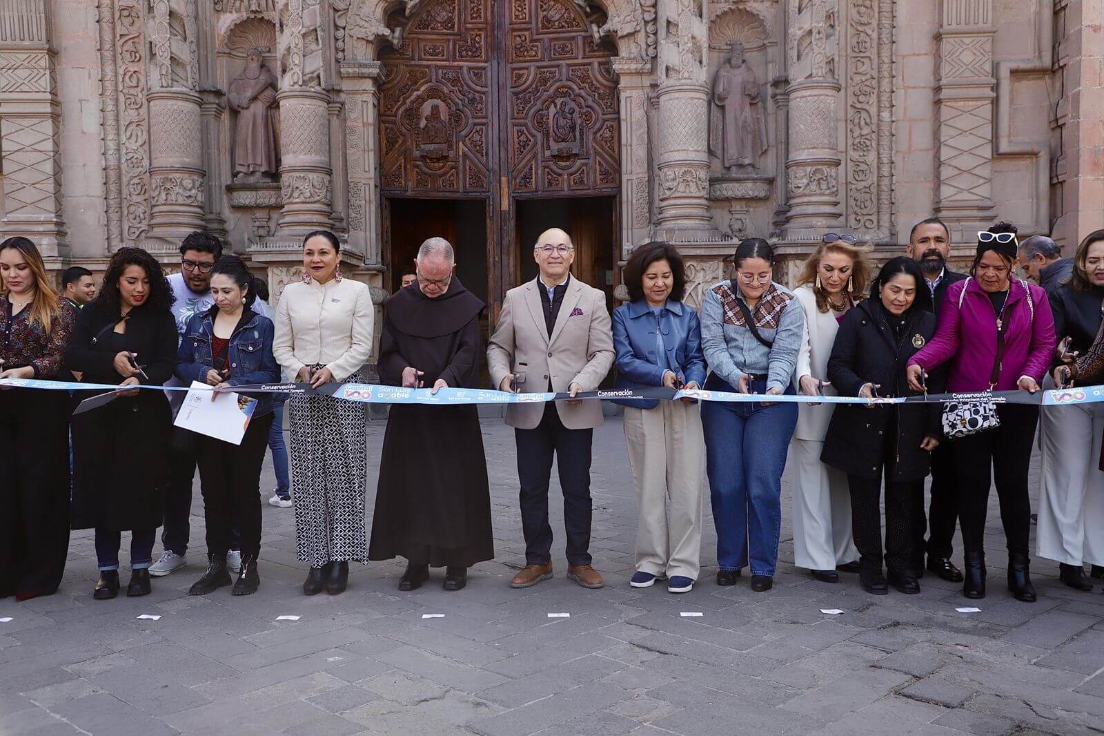 Gobierno de la Capital rescata fachada del Templo del Carmen, joya del barroco mexicano