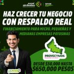 Estado impulsa emprendimientos potosinos con más de 2 millones de pesos