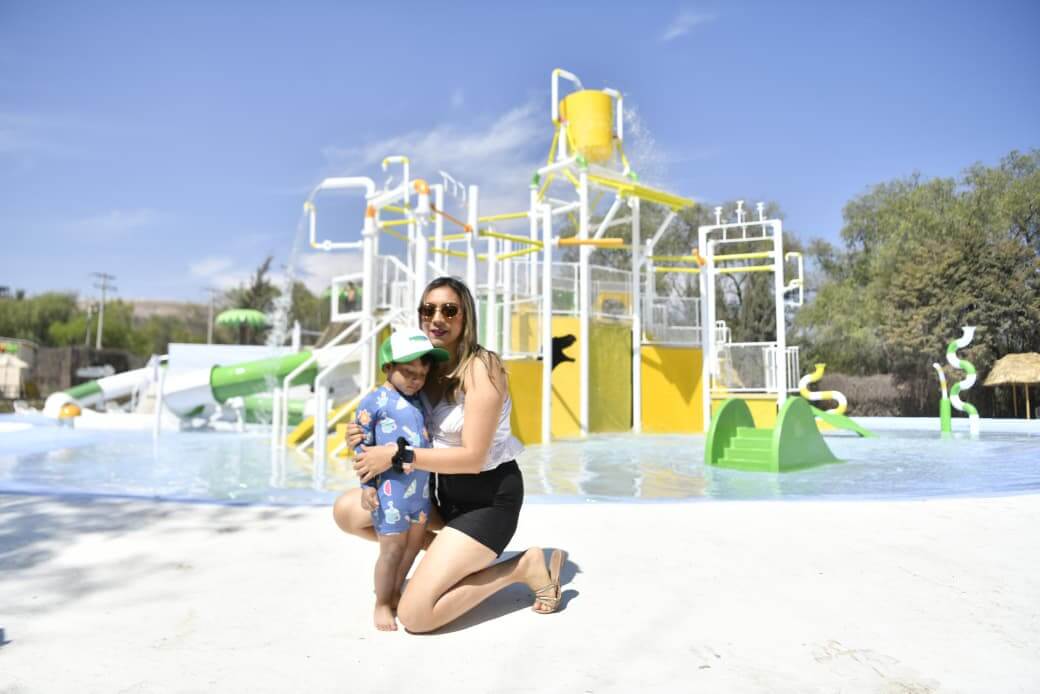 Ricardo Gallardo cumple a potosinos con parque acuático dino oasis