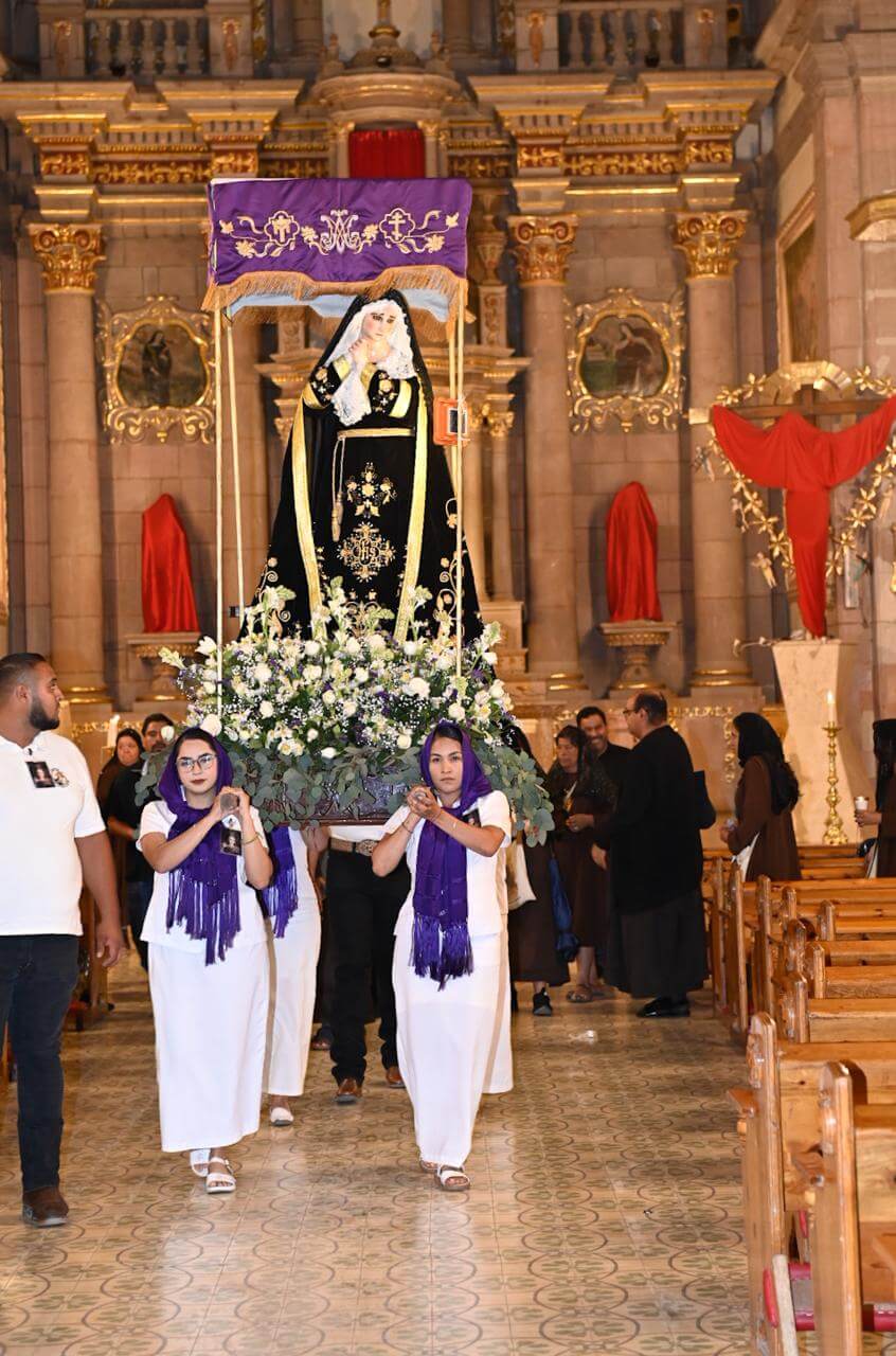 Soledad se llena de fe y devoción con su primera Procesión Silente de la dolorosa