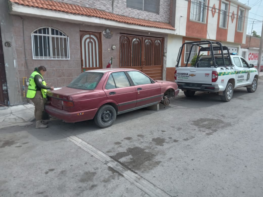 Avanzan acciones para liberar espacios públicos en Villa de Pozos