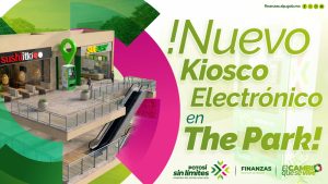 Estado instala nuevo kiosco electrónico en Plaza The Park