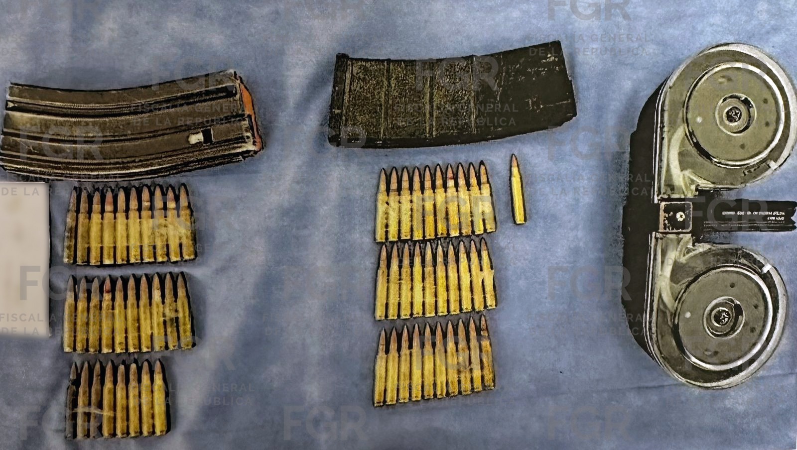 FGR obtiene vinculación a proceso contra una persona por transporte de armas de fuego, cargadores y cartuchos