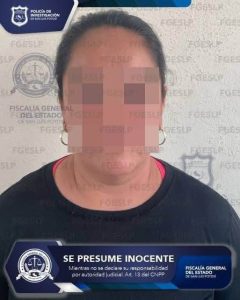 Fiscalía logra captura de Nohemí Carolina “N” señalada de homicidio de sonidero potosino