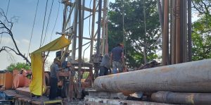 Gobierno estatal fortalece abasto de agua en ciudad valles con perforación de pozos profundos