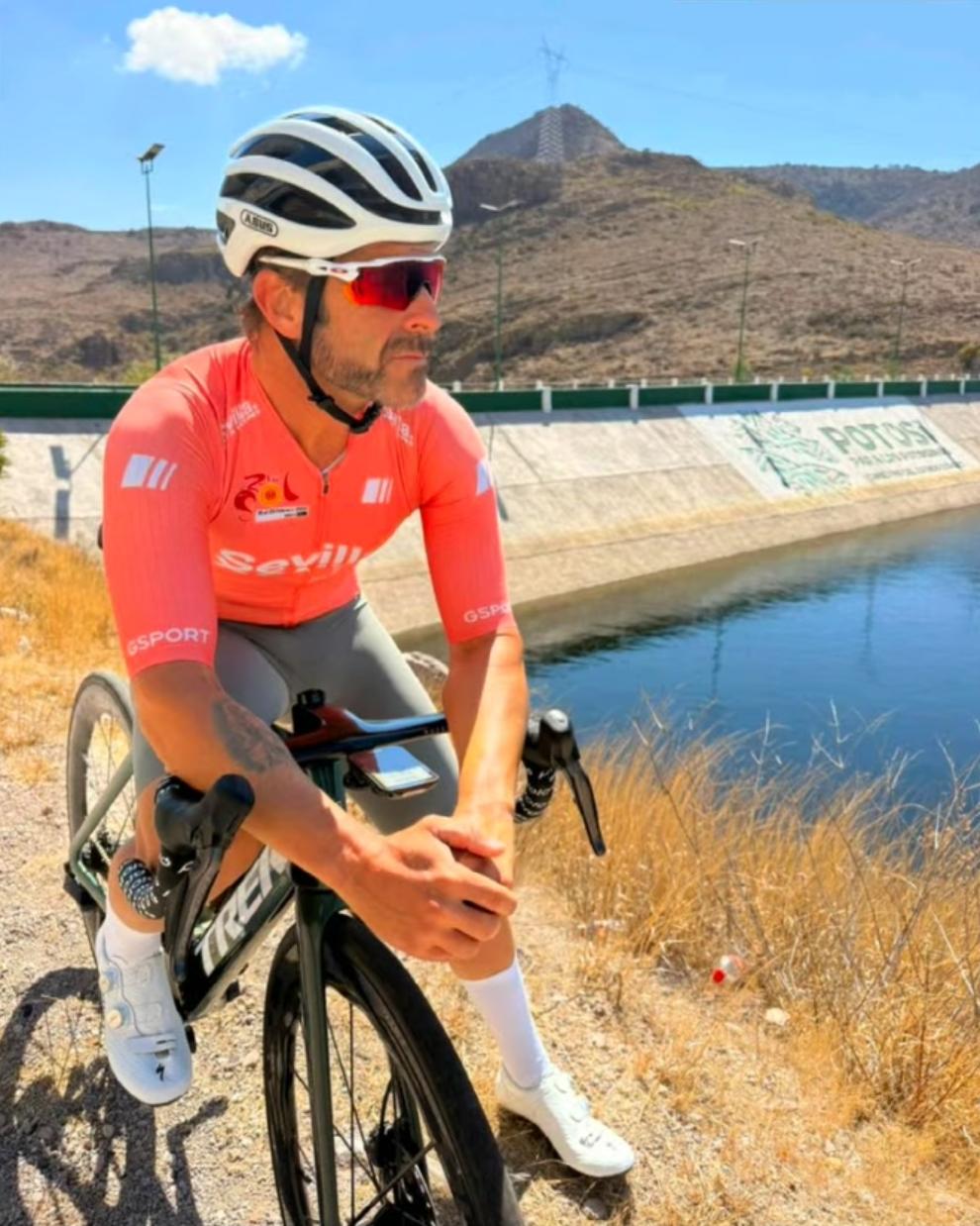 Miguel Solís realizará 17 horas continuas en bicicleta en el Parque Tangamanga para pedir respeto al ciclista