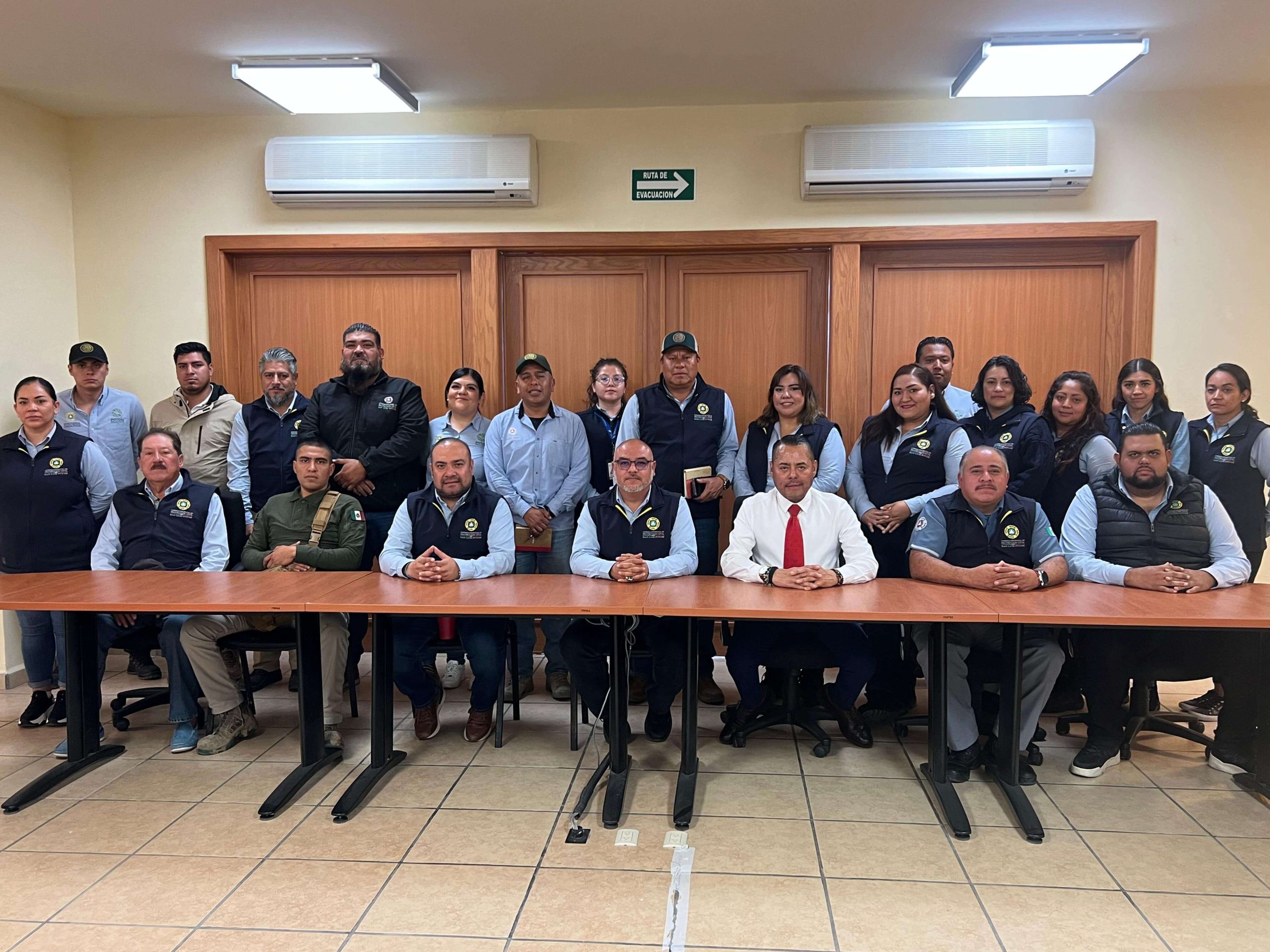 Protección civil estatal fortalece su plan integral de trabajo