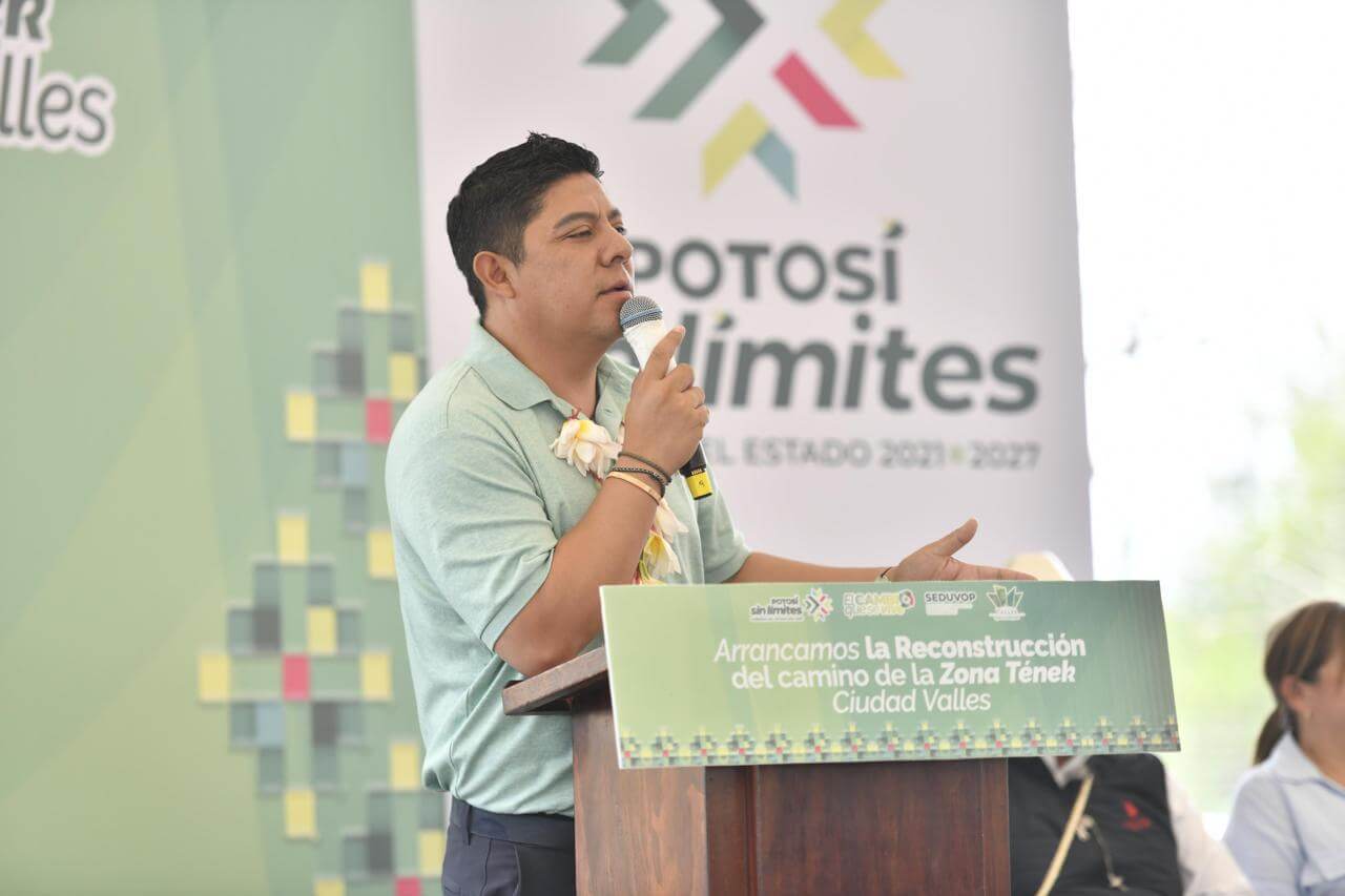 Ricardo Gallardo arranca la rehabilitación total del circuito Tének en Ciudad Valles