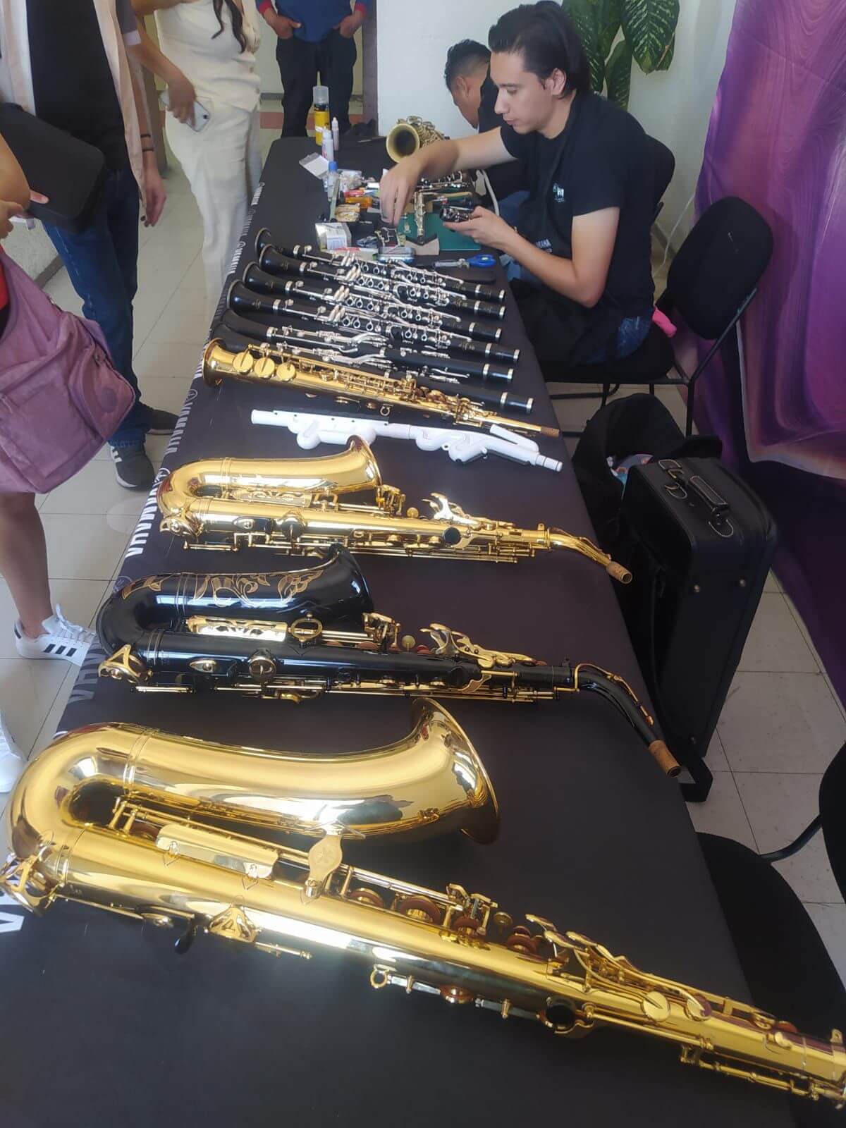 San Luis fortalece talento musical con festival de clarinete y saxofón