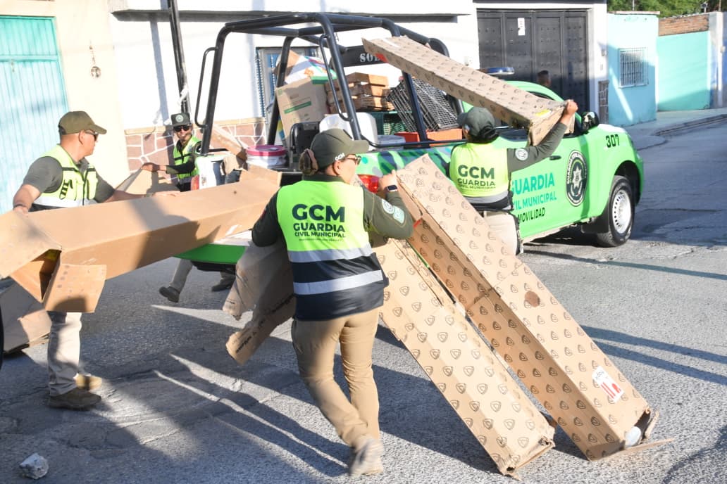 Seguridad vial de Soledad refuerza dispositivo de retiro de objetos que apartan espacios en la vía pública