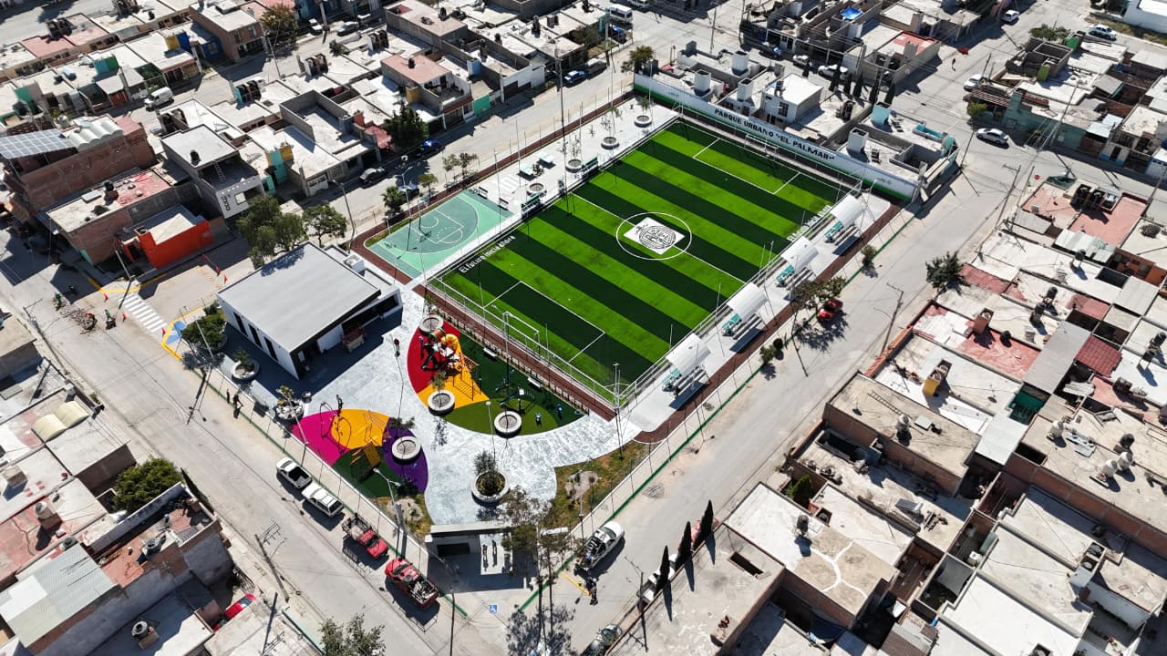 Villa de Pozos fortalece el tejido social con inversión en infraestructura recreativa