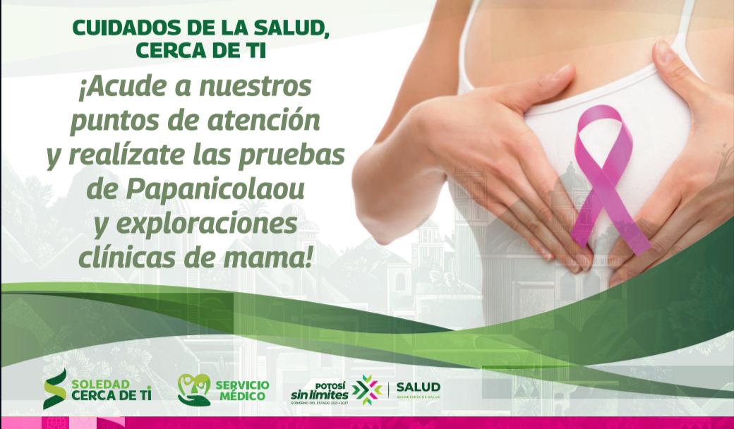 Ayuntamiento de Soledad inicia jornada de pruebas gratuitas para detección del cáncer de mama