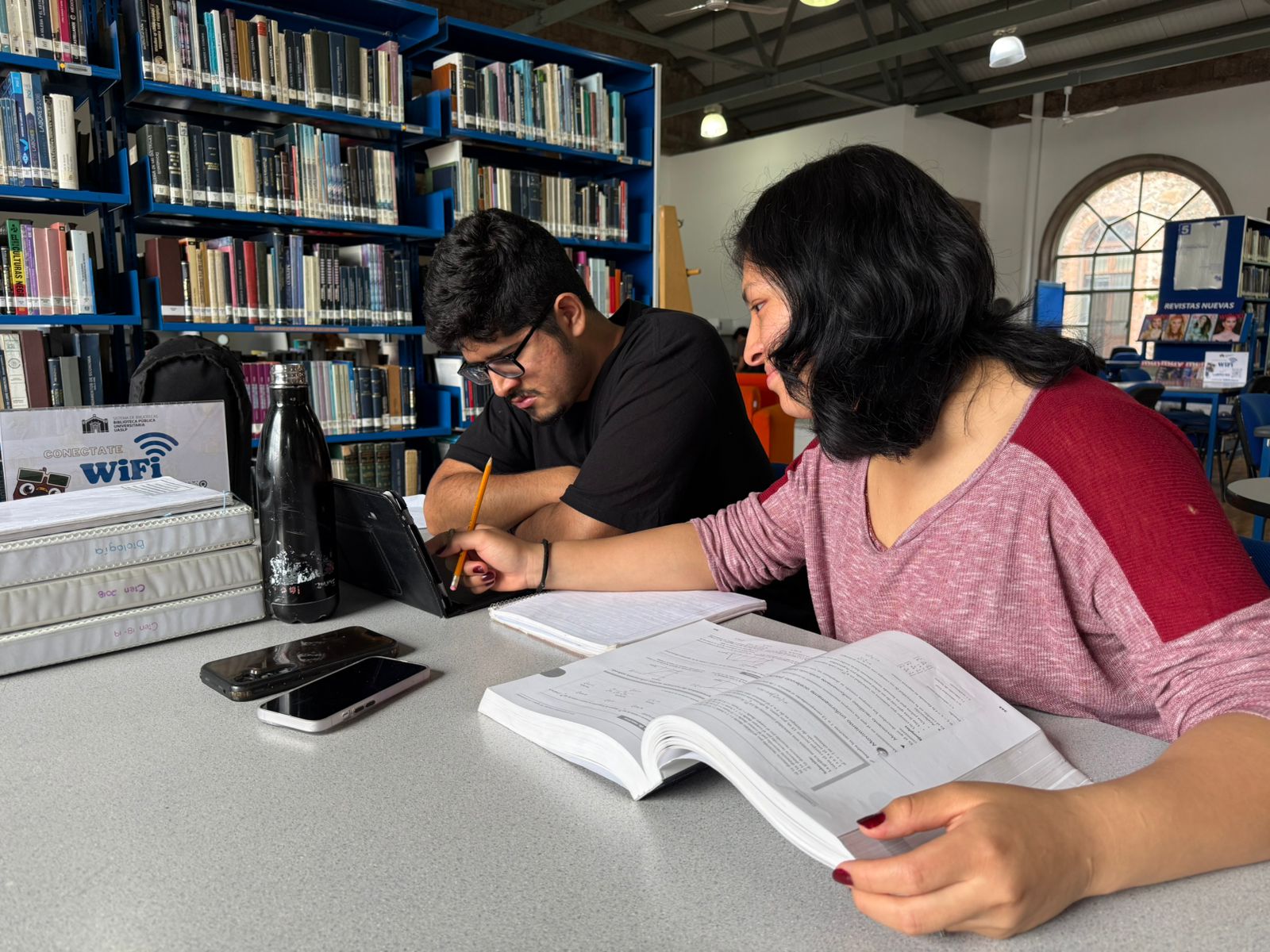 Biblioteca Pública Universitaria de la UASLP brinda espacios de preparación para aspirantes, rumbo al examen de admisión