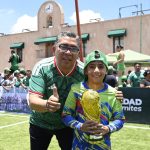 Emocionante arranque de la fiesta futbolera encabeza el alcalde Juan Manuel Navarro 