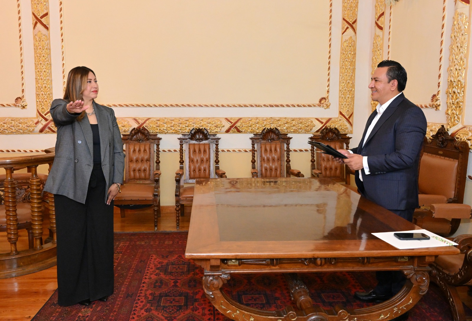 Nueva titular de la secretaria de Educación asume con responsabilidad y compromiso
