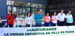 El Gobernador Ricardo Gallardo lleva infraestructura deportiva a las cuatro regiones