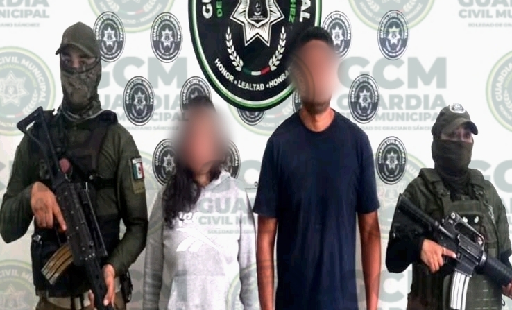 GCM de Soledad rescata a menor y detiene a dos personas por el presunto delito de índole  sexual y privación ilegal