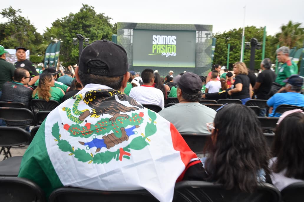 Con gran pasión, Soledad dio total apoyo a México: fiesta futbolera continúa hasta el 19 de julio