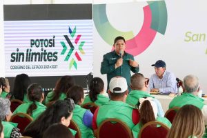 Ricardo Gallardo ampliará los apoyos sociales para Lagunillas y San Nicolás Tolentino
