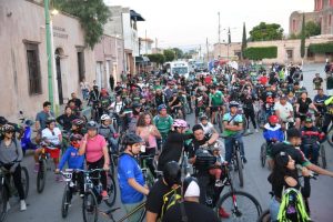 Con gran entusiasmo, la primera edición de bici-rave en Soledad convoca a cientos de familias