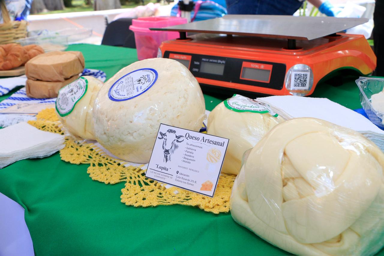 Con calidad y sabor, Villa de Pozos celebra su primera Feria del Queso