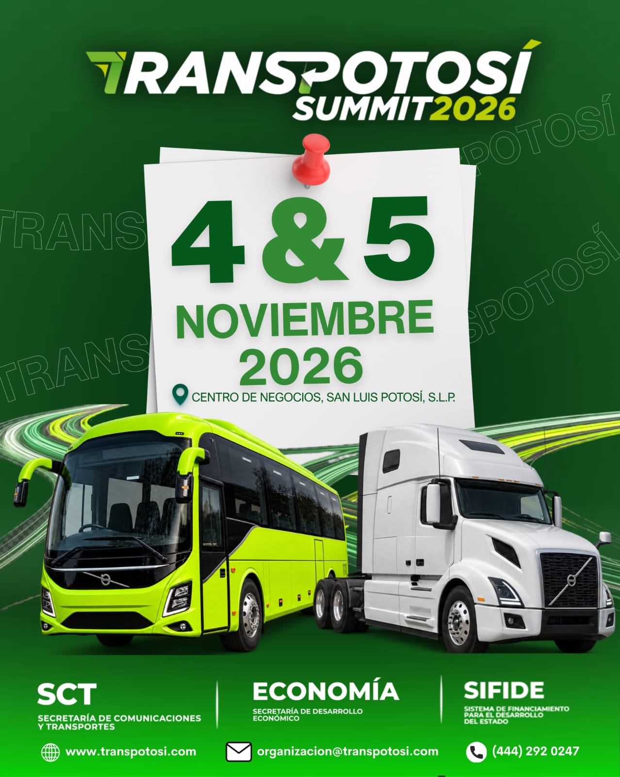 Transpotosí Summit 2026 abrirá nuevas oportunidades para el sector logística