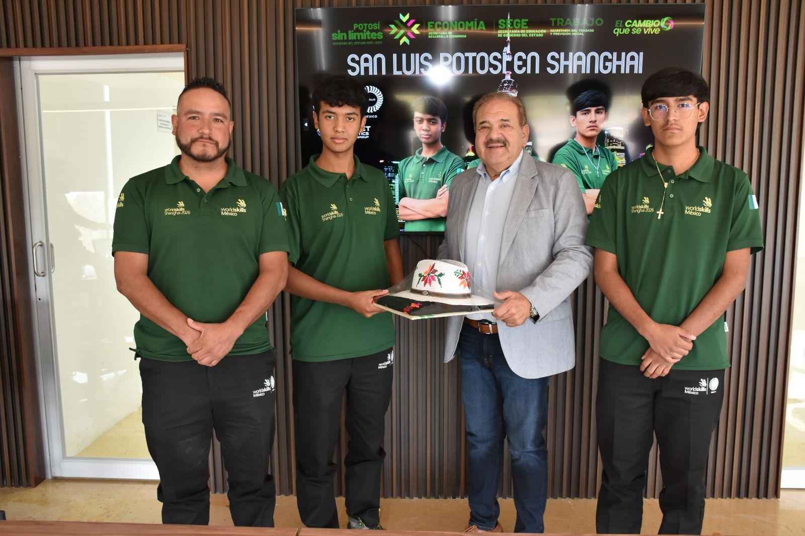 Talento potosino representará a México en WorldSkilks Shanghai 2026