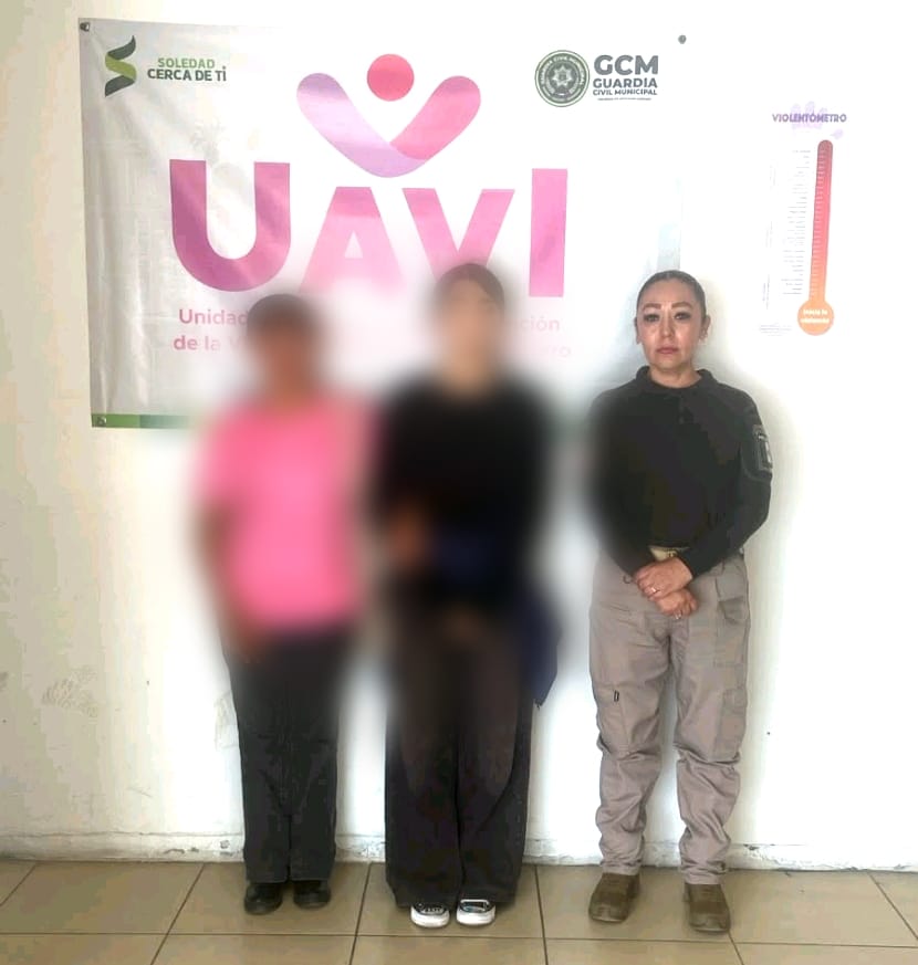 Oficiales de UAVI de la GCM de Soledad brinda atención y seguimiento a caso de joven con crisis emocional