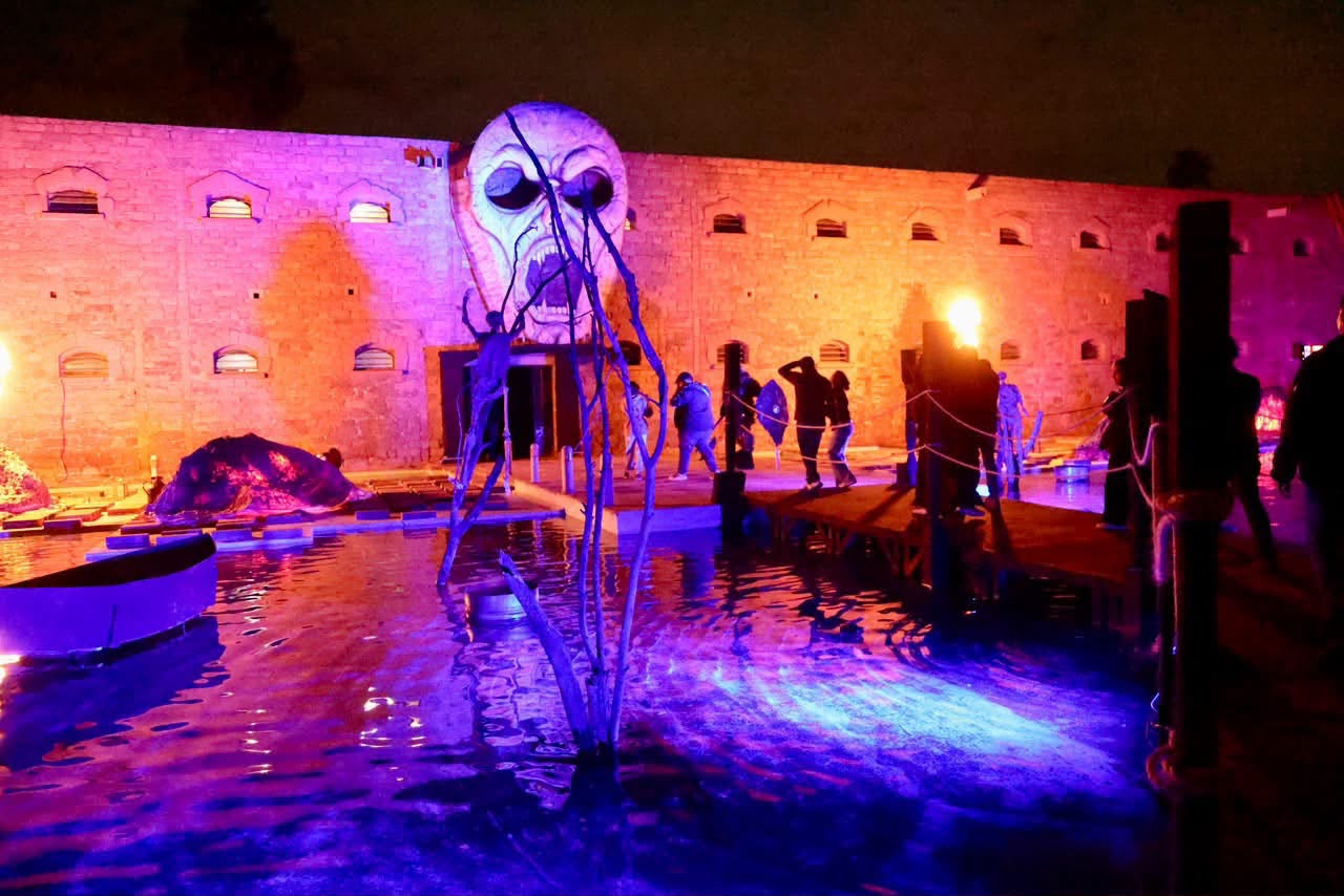 El Gobernador del Estado Ricardo Gallardo inaugura la mega casa del terror con acceso gratuito
