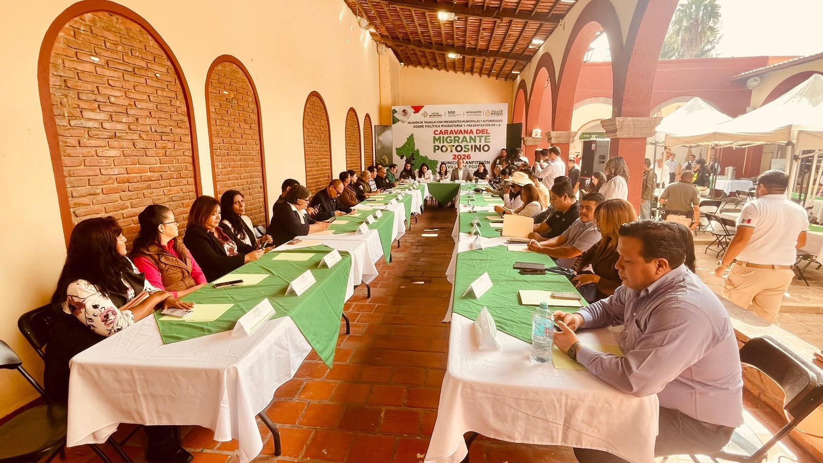 Protección civil estatal participará activamente en la sexta caravana del migrante potosino 2026