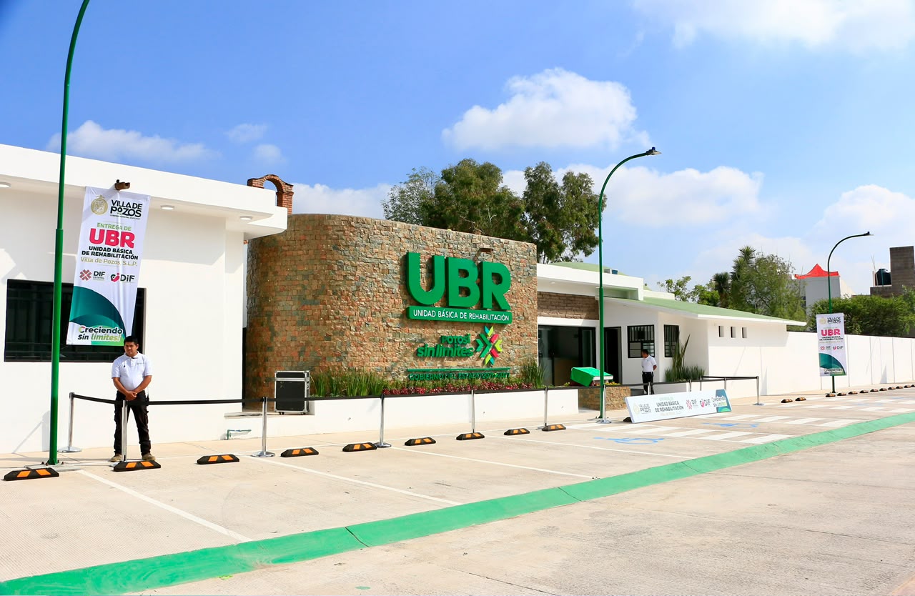 Villa de Pozos hace historia con la inauguración de su primera unidad básica de rehabilitación