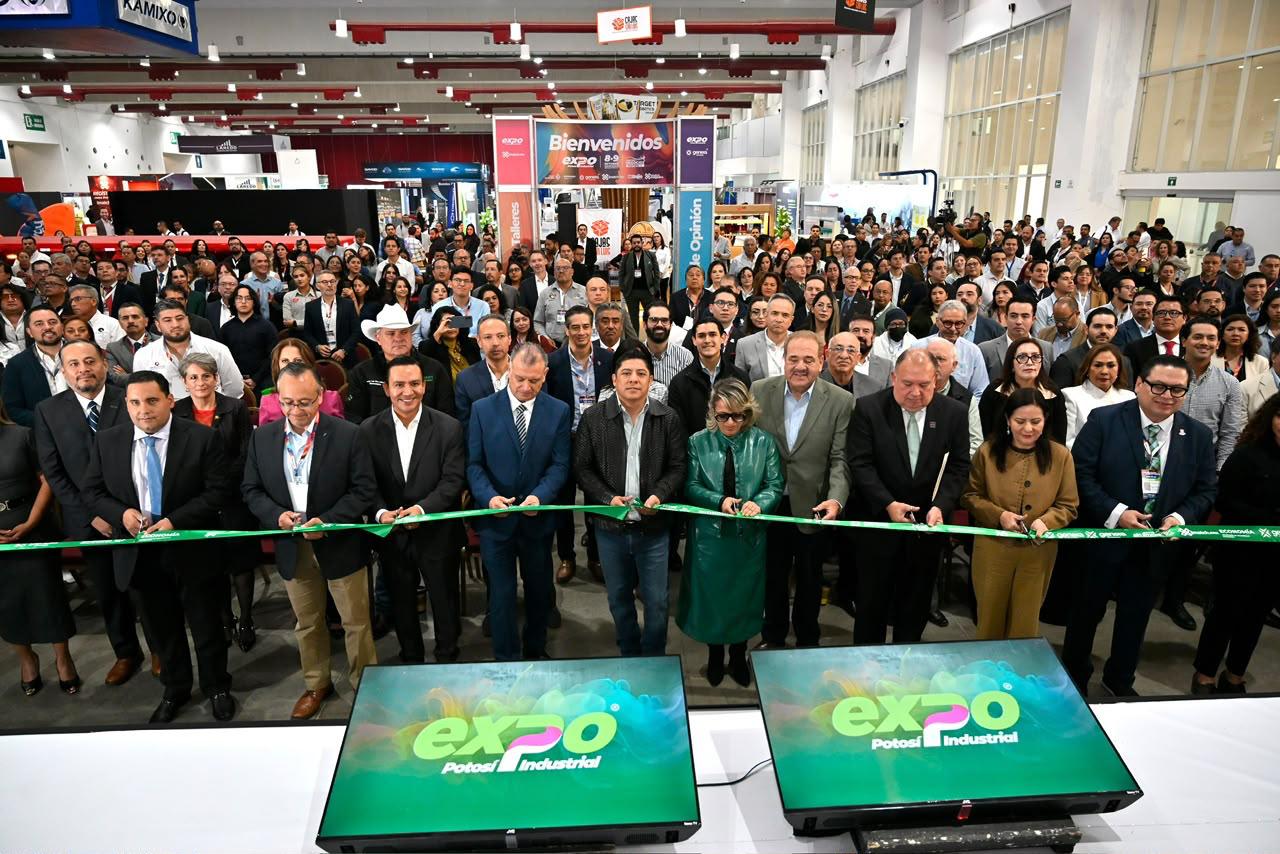 El Gobernador del Estado, Ricardo Gallardo, inaugura Expo Potosí Industrial 2026